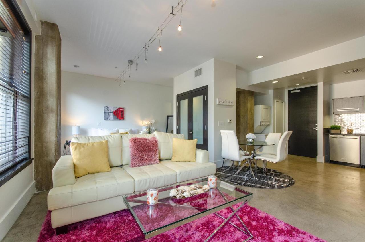 Modern Loft With Rooftop Lounge In Dtla Apartment Los Angeles Bagian luar foto